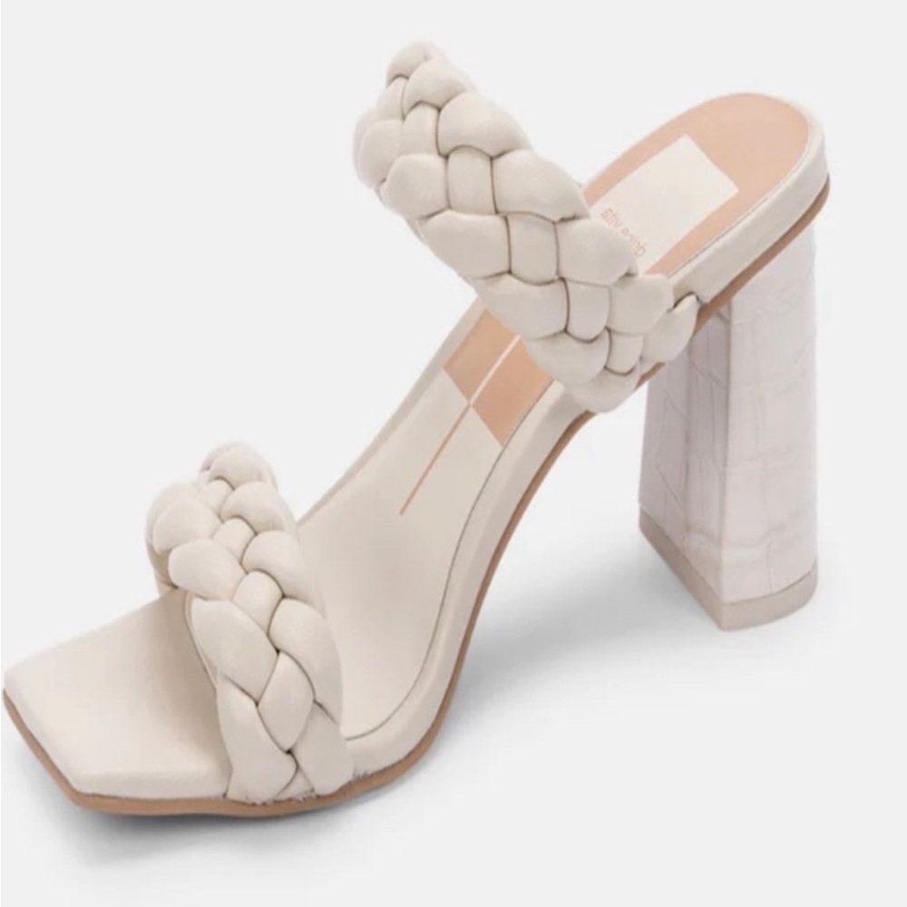 Dolce Vita Paily Heels Ivory Stella Size 8.5
